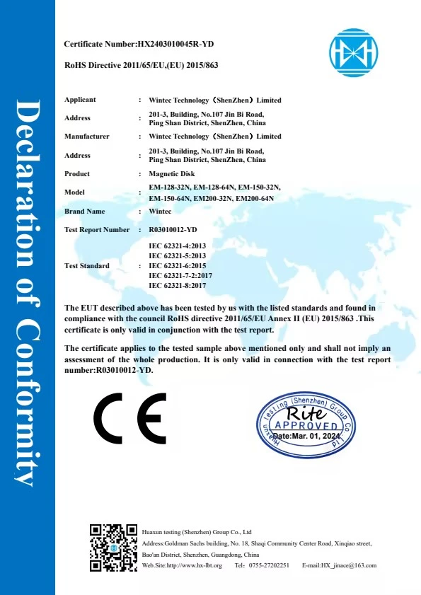 Certificate Slot 25